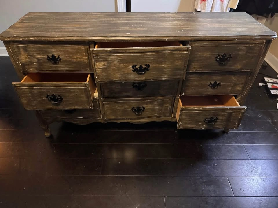 Refinished Distressed Dresser - photo 4