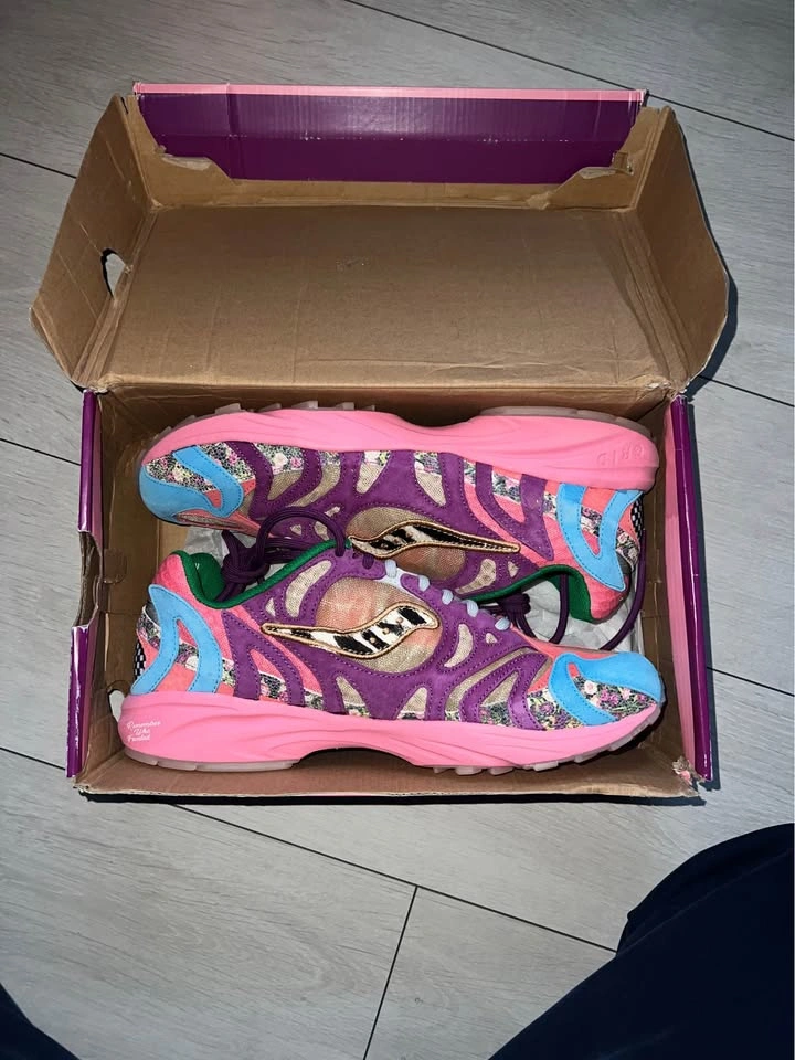Saucony Grid Azura 2000 Jae Tips "Remember Who Fronted" Size 12 - photo 2
