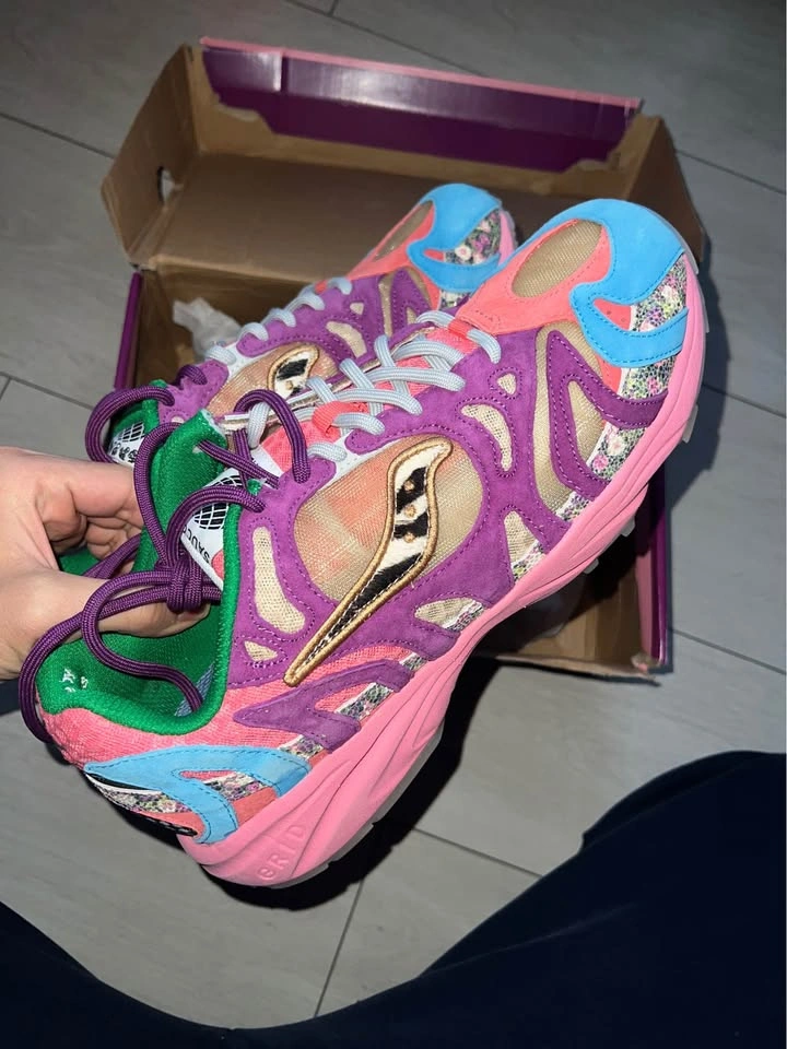 Saucony Grid Azura 2000 Jae Tips "Remember Who Fronted" Size 12 - photo 5