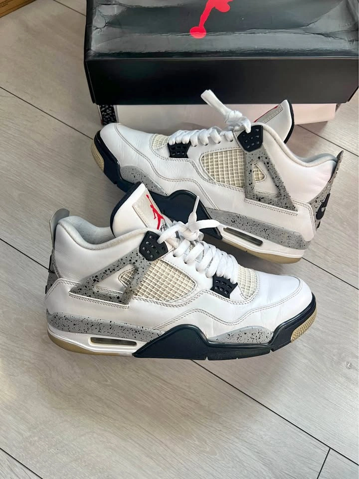 Jordan 4 White Cement Size 11