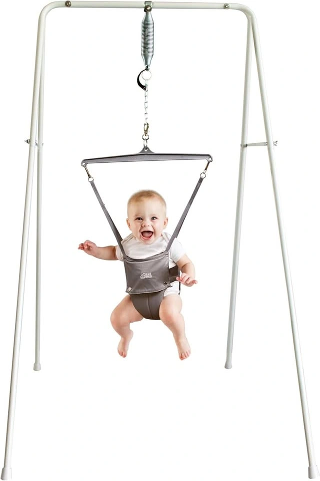Jolly Jumper with Stand Baby Jumper, Indoor/Outdoor, Up to 28lbs