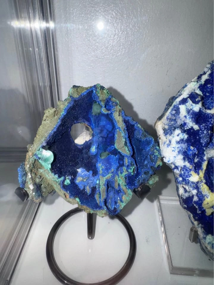 Azurite and Malachite set Crystal Metaphysical Mineral - photo 2