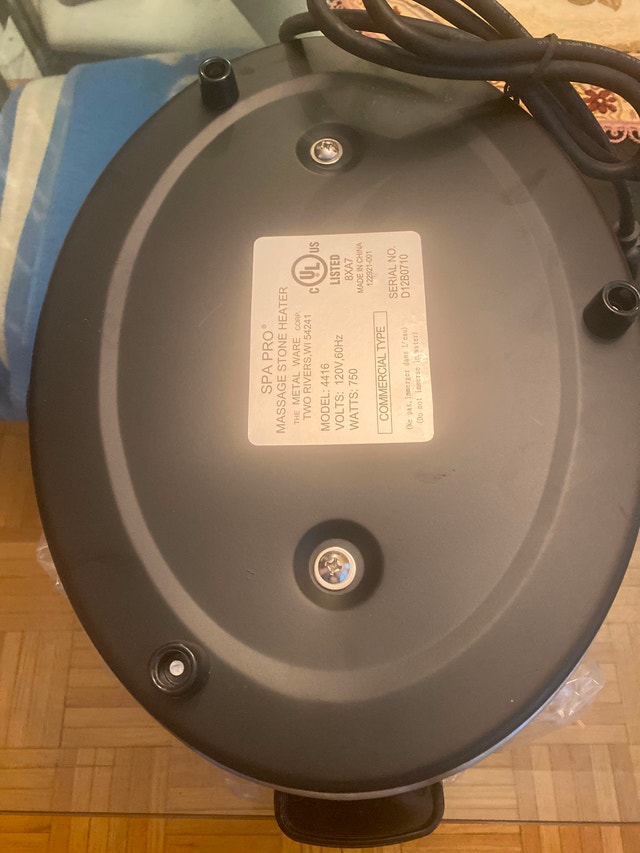 Massage stone heater “Spa Pro 4416”