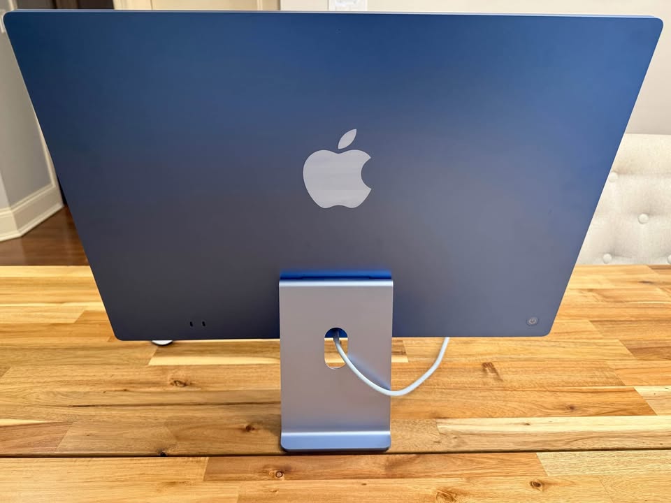 iMac 24-inch M4 Chip Blue Color Like New ✅Price Firm✅ - photo 2