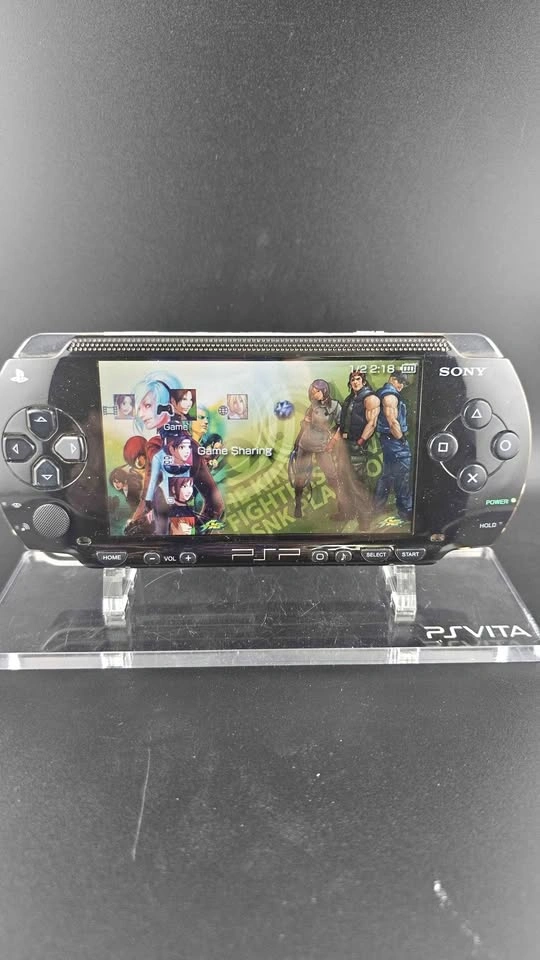 Sony PSP 1000 Black – Modded – 128GB