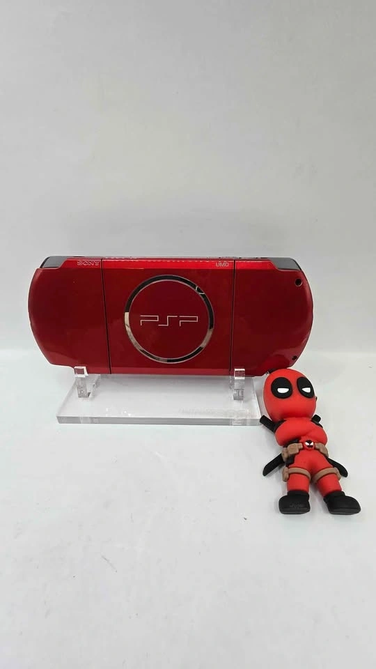 Modded Sony PSP 3000 Vibrant Red / 128GB - photo 2