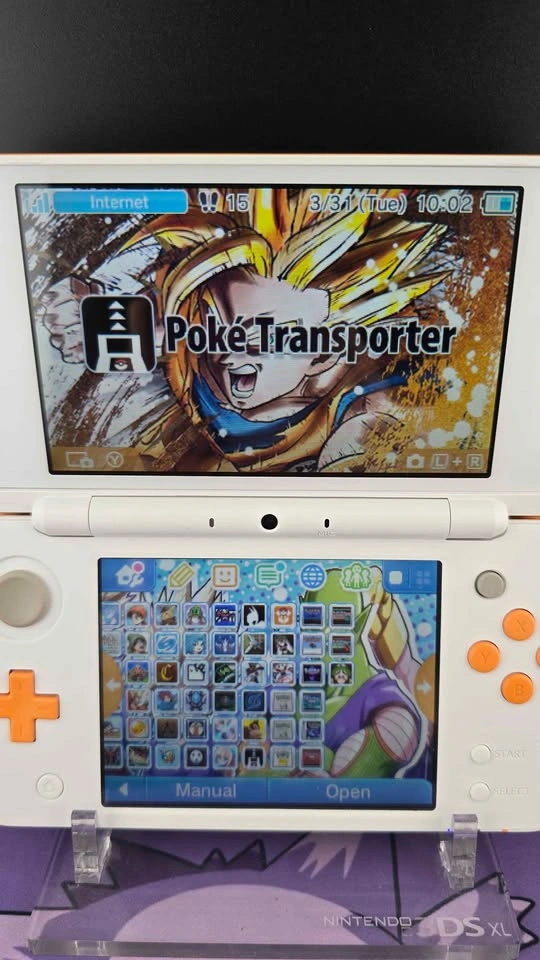 New Nintendo 2DS XL - White and Orange with 128GB SD Card - photo 5