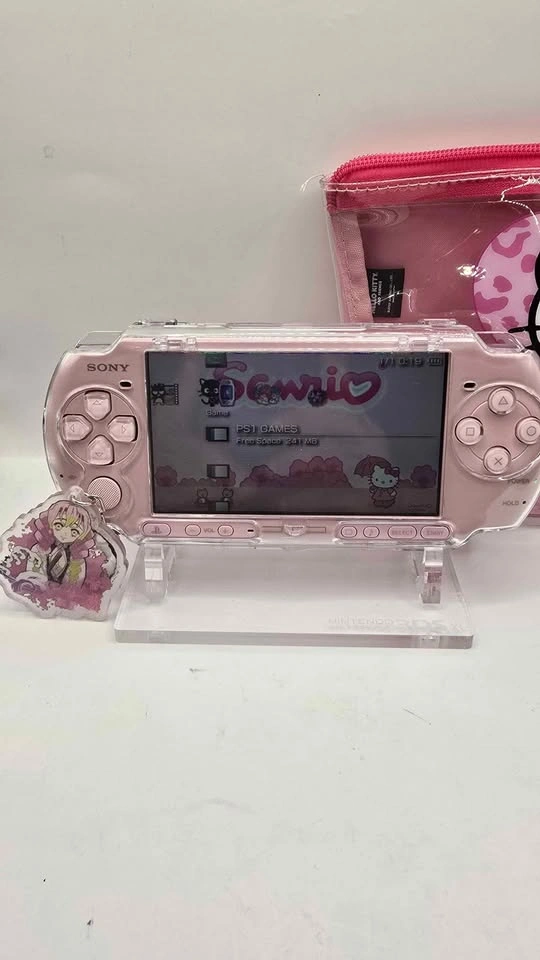 Sony PSP 3000 Cute Pink W/ 128GB - photo 2