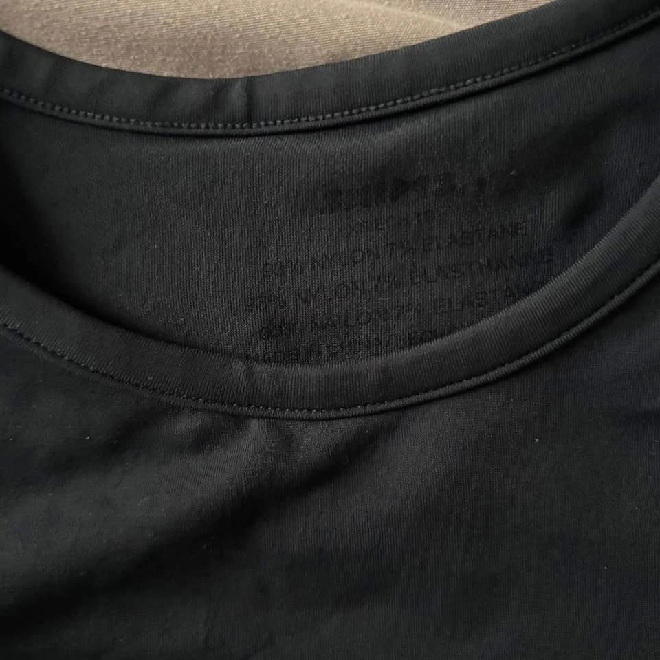 Skims Green Soft Smoothing Seamless T-Shirt - photo 3