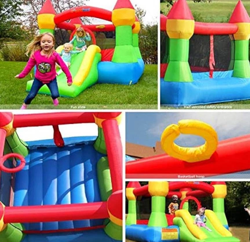 Bounce House Castle with Basketball Hoop - photo 3