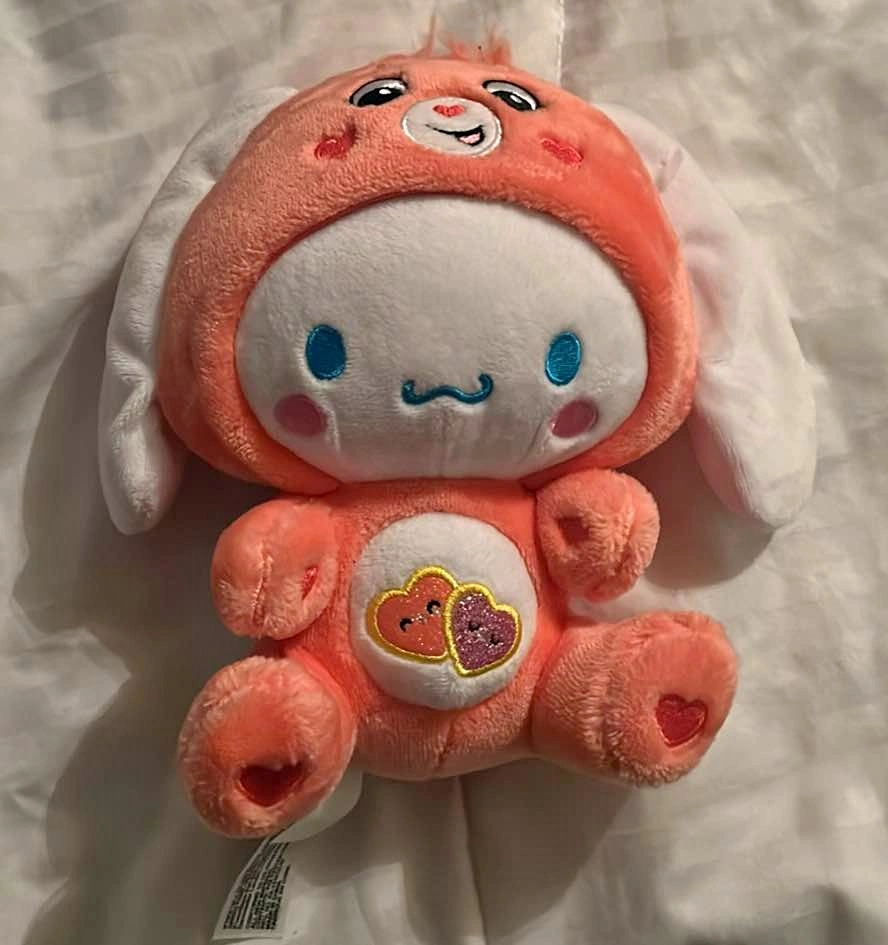 Cinnamoroll in Care Bear Love-a-Lot Bear Costume