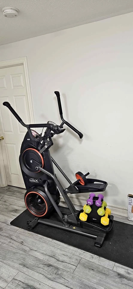 Bowflex Max Trainer M3 + Heart Rate Monitor, Dumbbells & Mat
