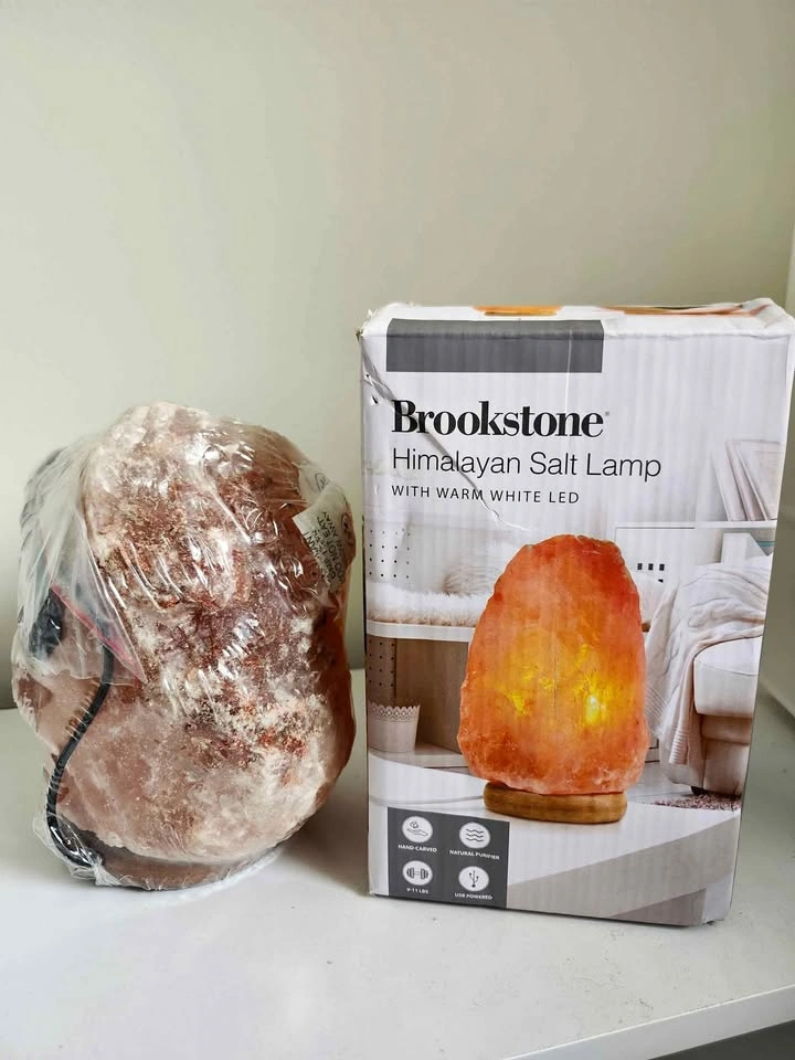 Brookstone Himalayan Salt Lamp