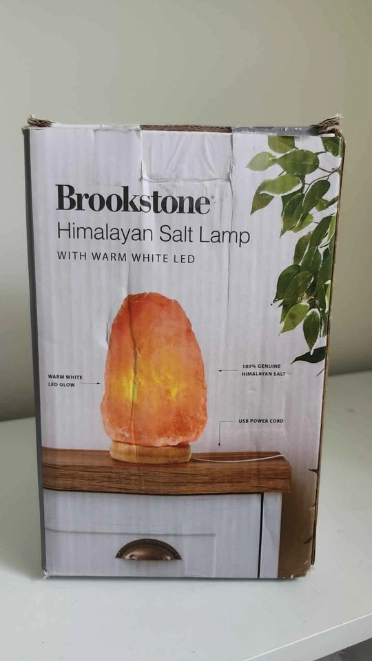 Brookstone Himalayan Salt Lamp - photo 3