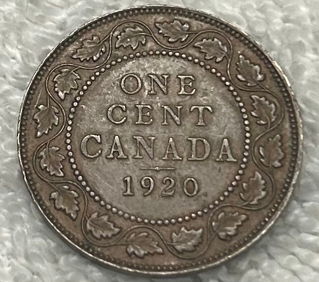 1920 Canadian Large Cent High Grade Piece