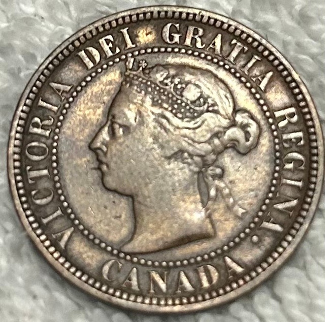 1888 One Cent Coin - photo 2