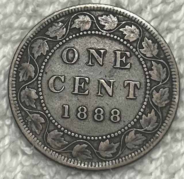 1888 Canadian Large Cent