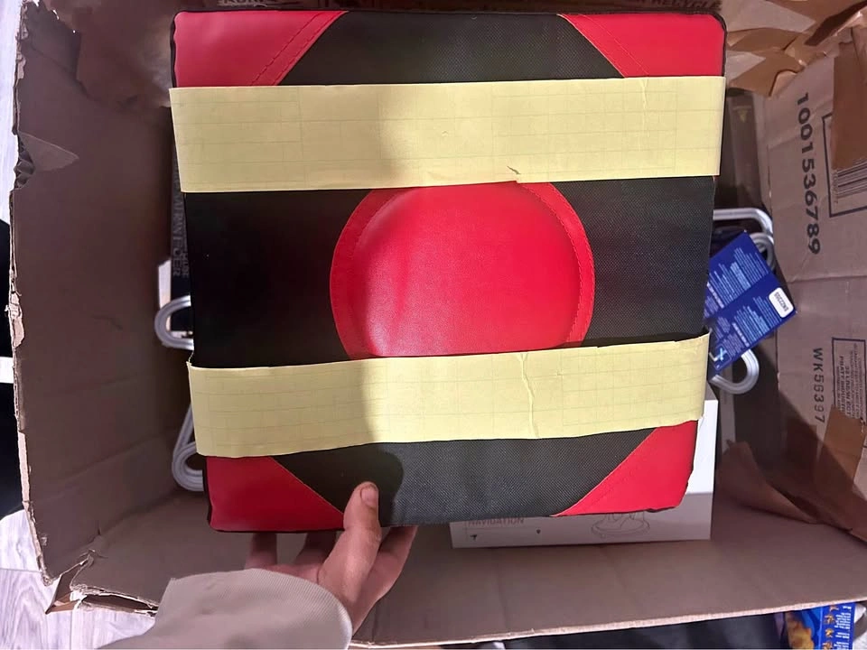 Wall punching bag