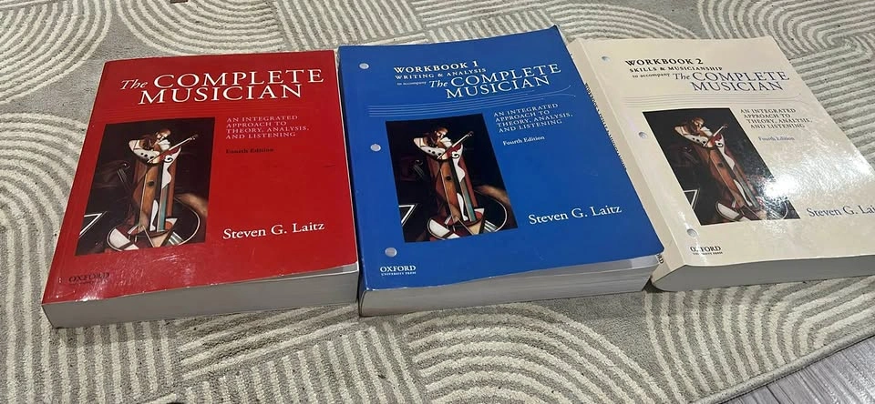 The Complete Musician Textbook & Workbook 1 & 2 - Fourth Edition