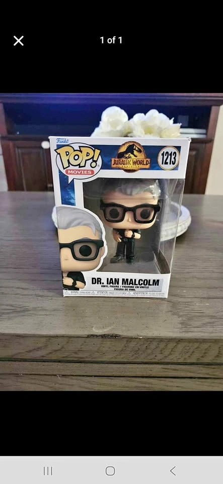 Dr. Ian Malcolm Funko Pop - Jurassic World