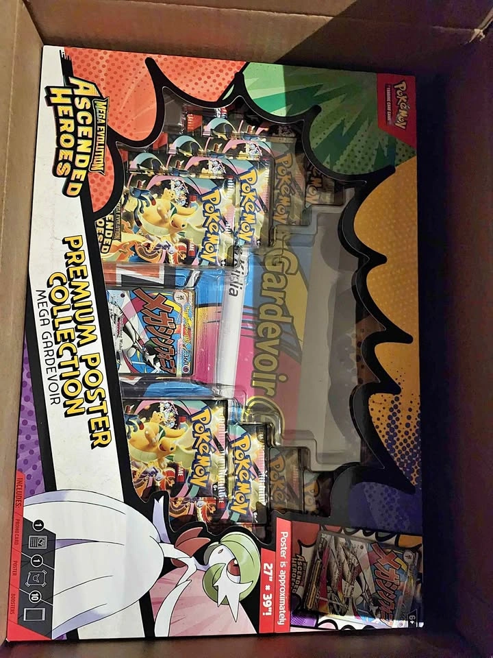 Pokemon TCG Mega Evolution Ascended Heroes Premium Poster Collec