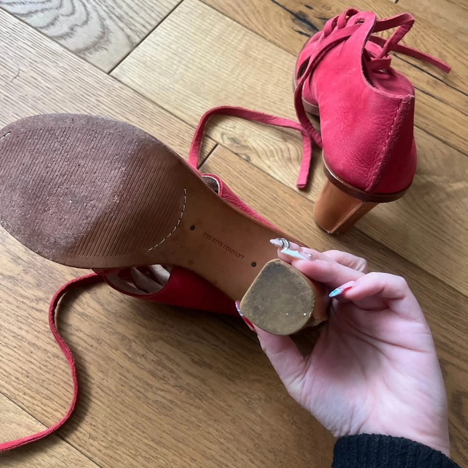 Frye Suede Lace Up Mid Heels - photo 4