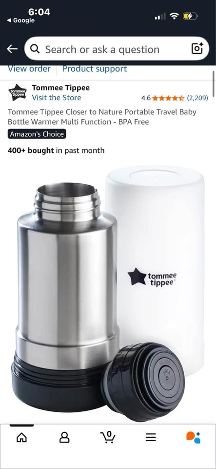 Brand New Travel Baby Bottle Warmer - photo 3