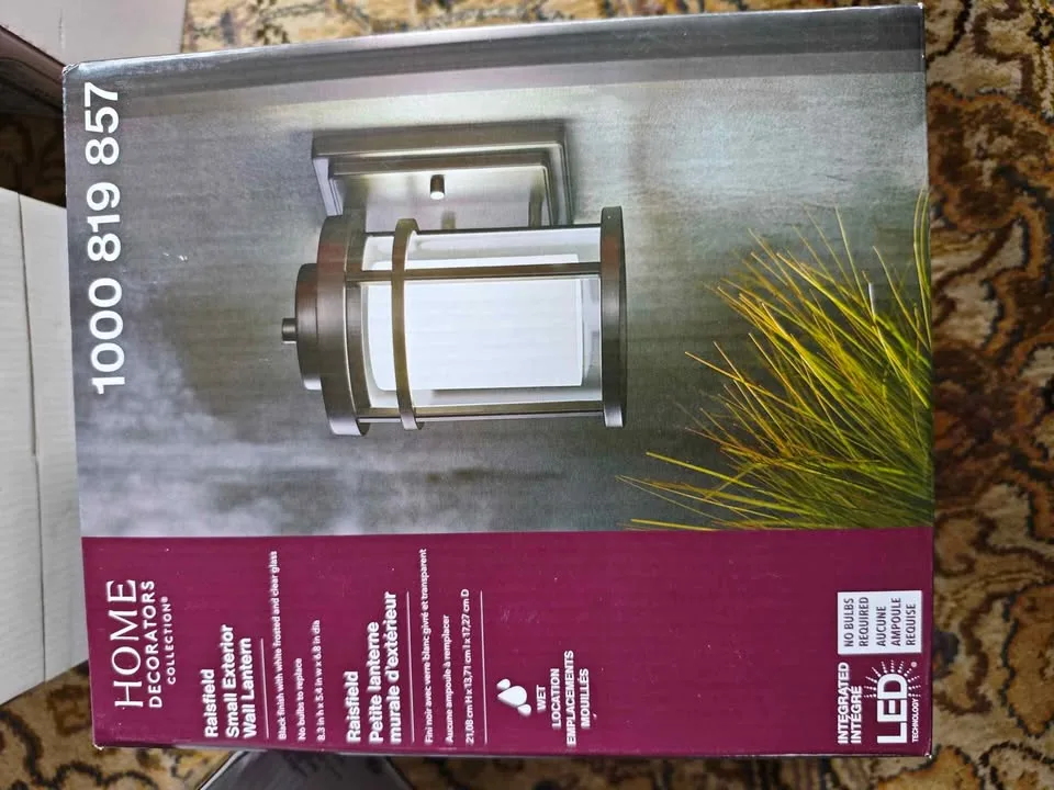 Home Decorators Collection LED Wall Lantern image indicator(2)