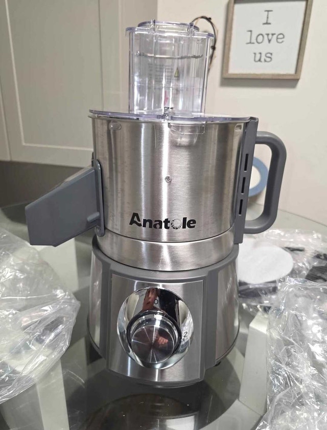 Anatole Electric Vegetable Dicer Slicer Shredder 5 in 1