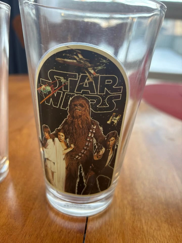 Original Star Wars Collector Glasses - photo 2