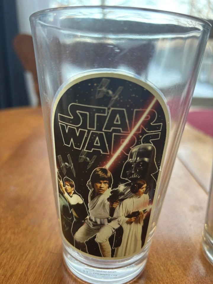 Original Star Wars Collector Glasses - photo 3