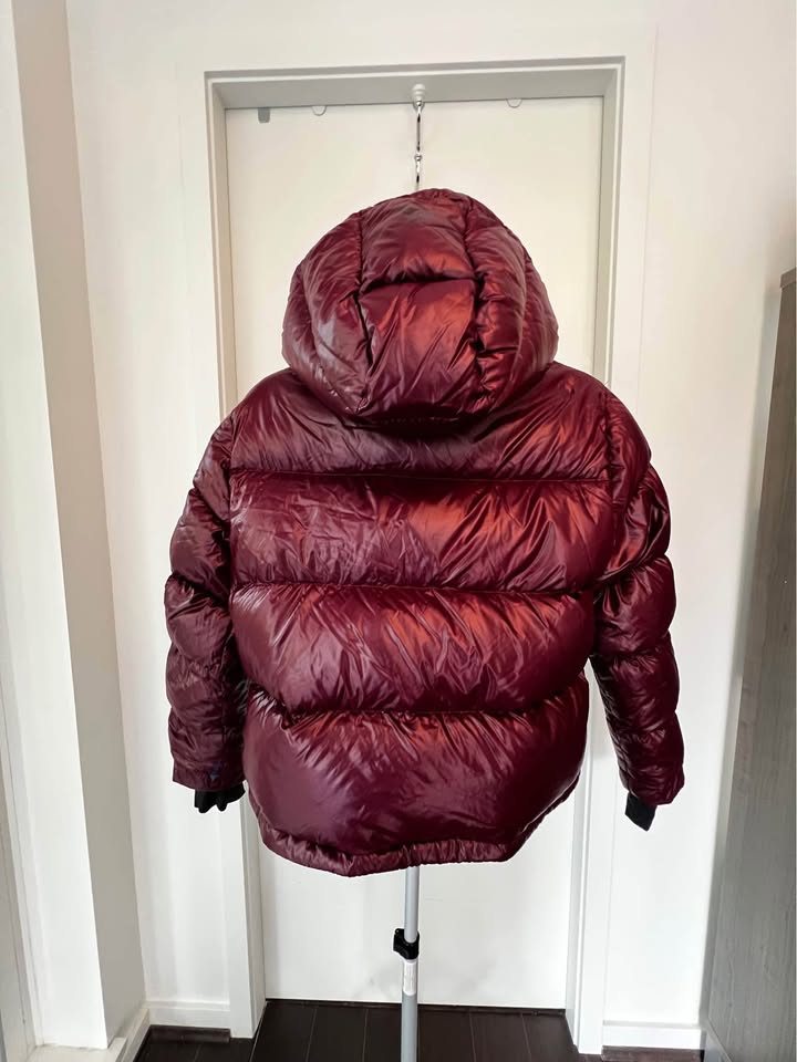 TNA THE SUPER FUFF JACKET IN BURGANDY - photo 3