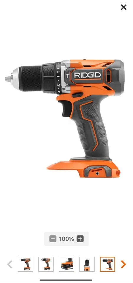 RIDGID 18V 1/2 in Hammer Drill Kit image indicator(8)