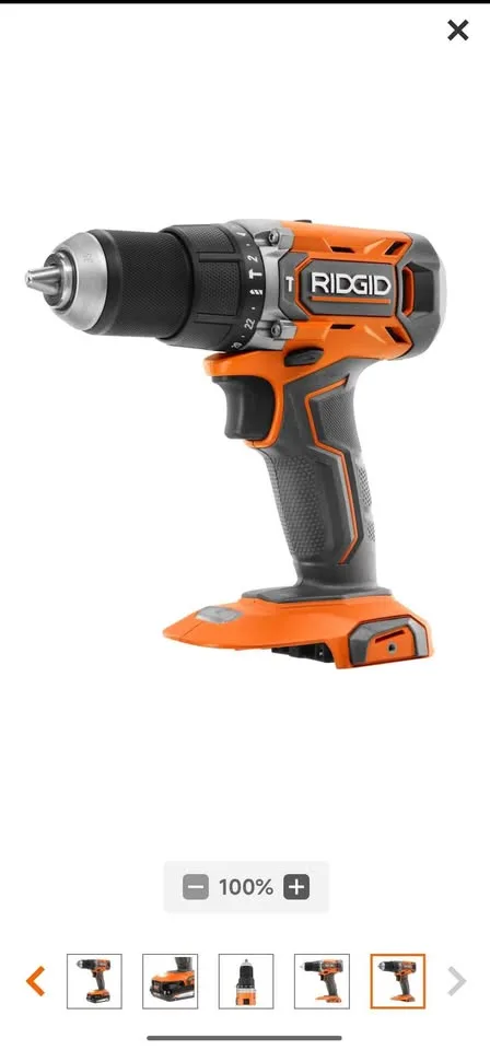 RIDGID 18V 1/2 in Hammer Drill Kit image indicator(9)