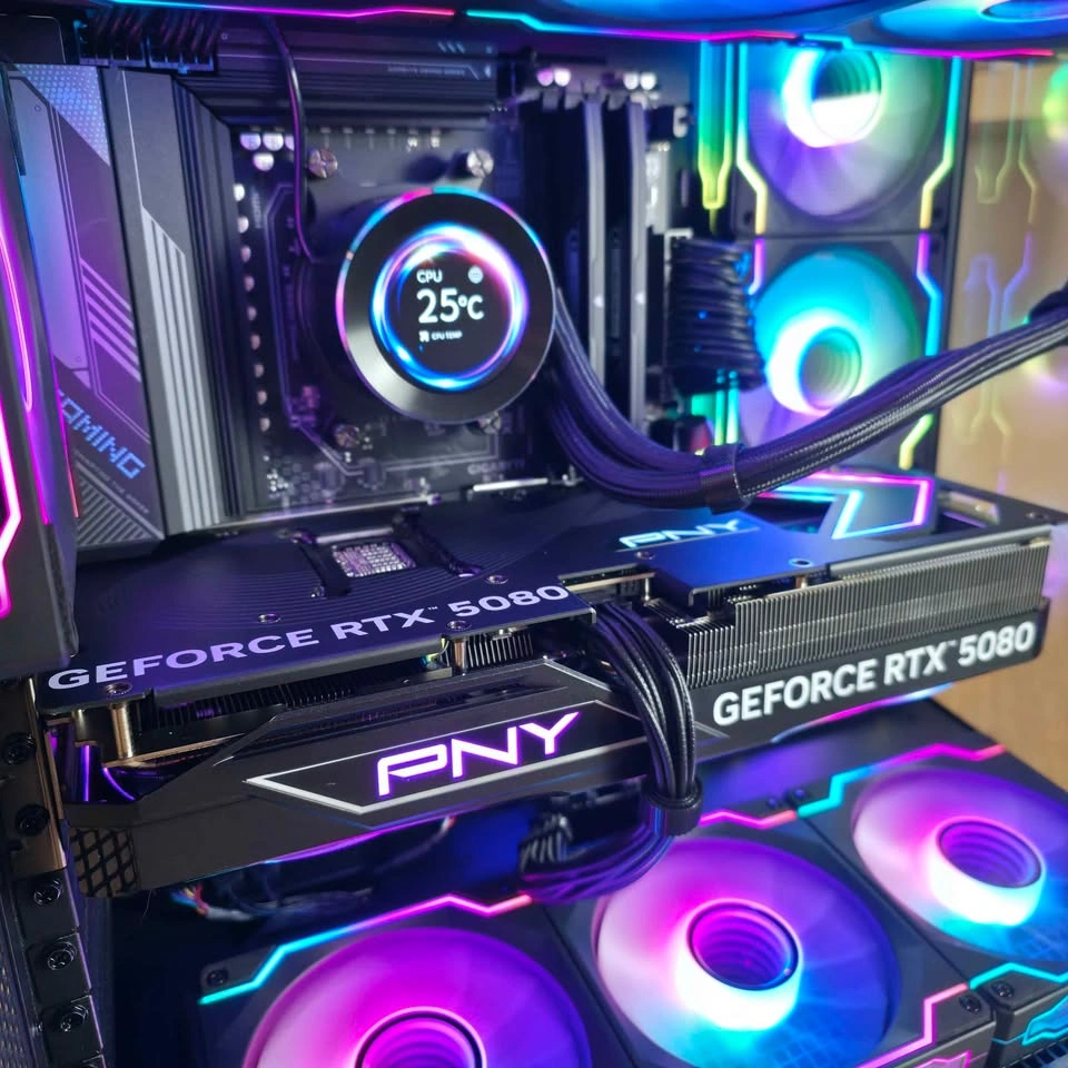 Ryzen 9850X3D & RTX 5080 Gaming PC | 2TB SSD + 48GB DDR5 - photo 3