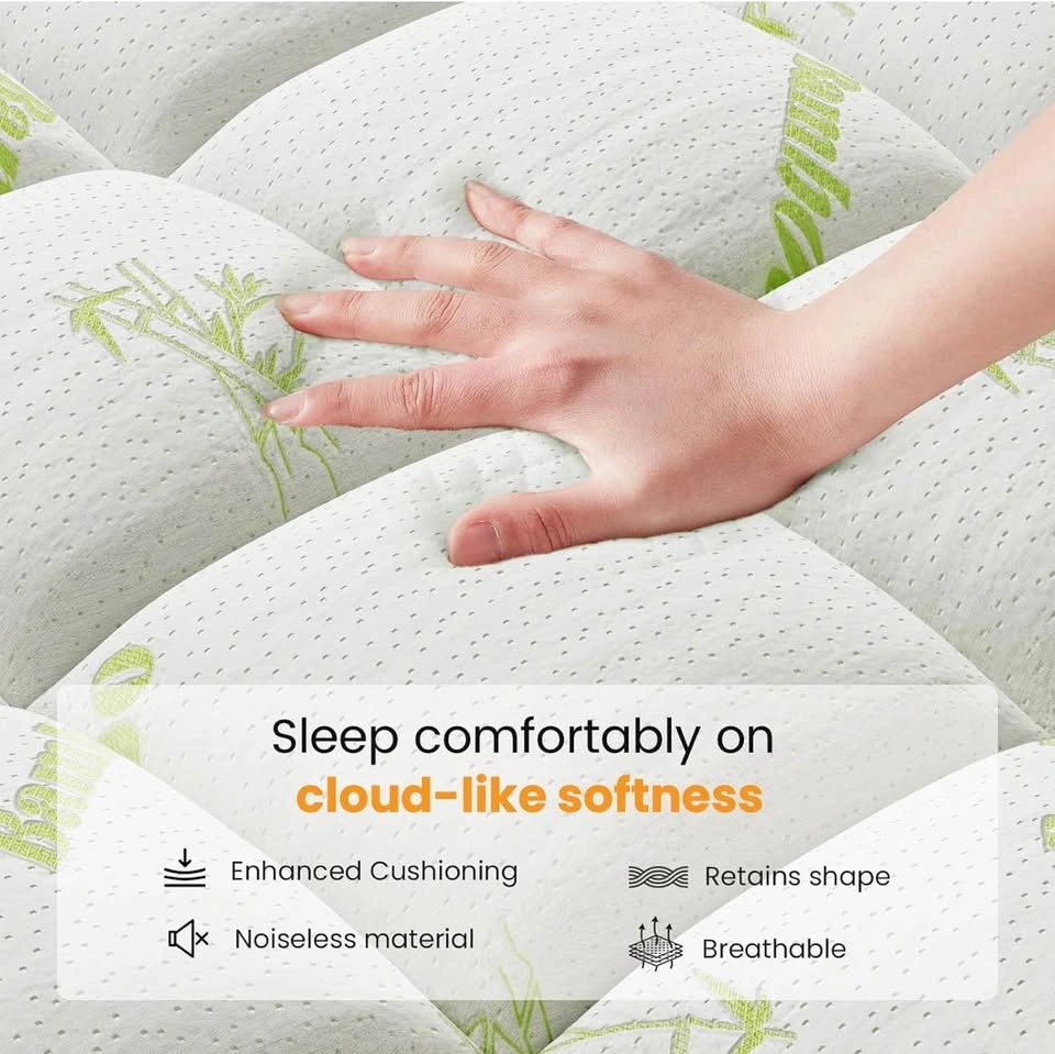 Queen Bamboo Viscose Mattress Topper - Brand New - photo 3