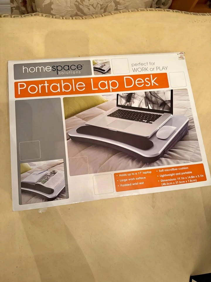 Portable Lap Desk for Bed, Laptop & Reading