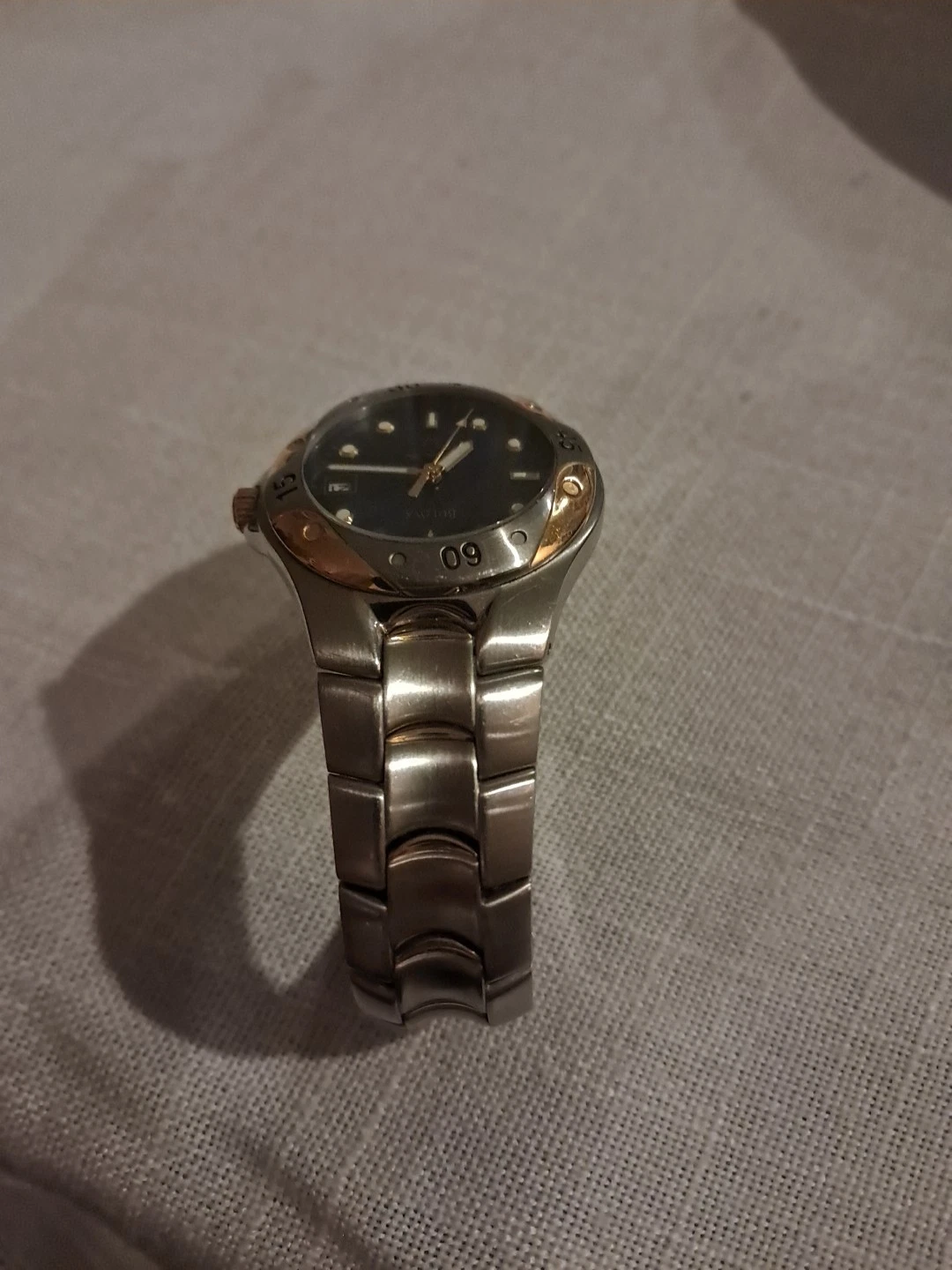 Bulova Marine Star Men's Watch - Blue Dial, Gold Tone - photo 2