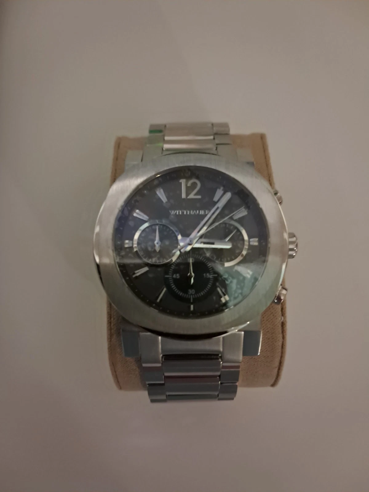 Wittnauer Chronograph Men's Watch - Gray Dial, Stainless Steel - photo 5