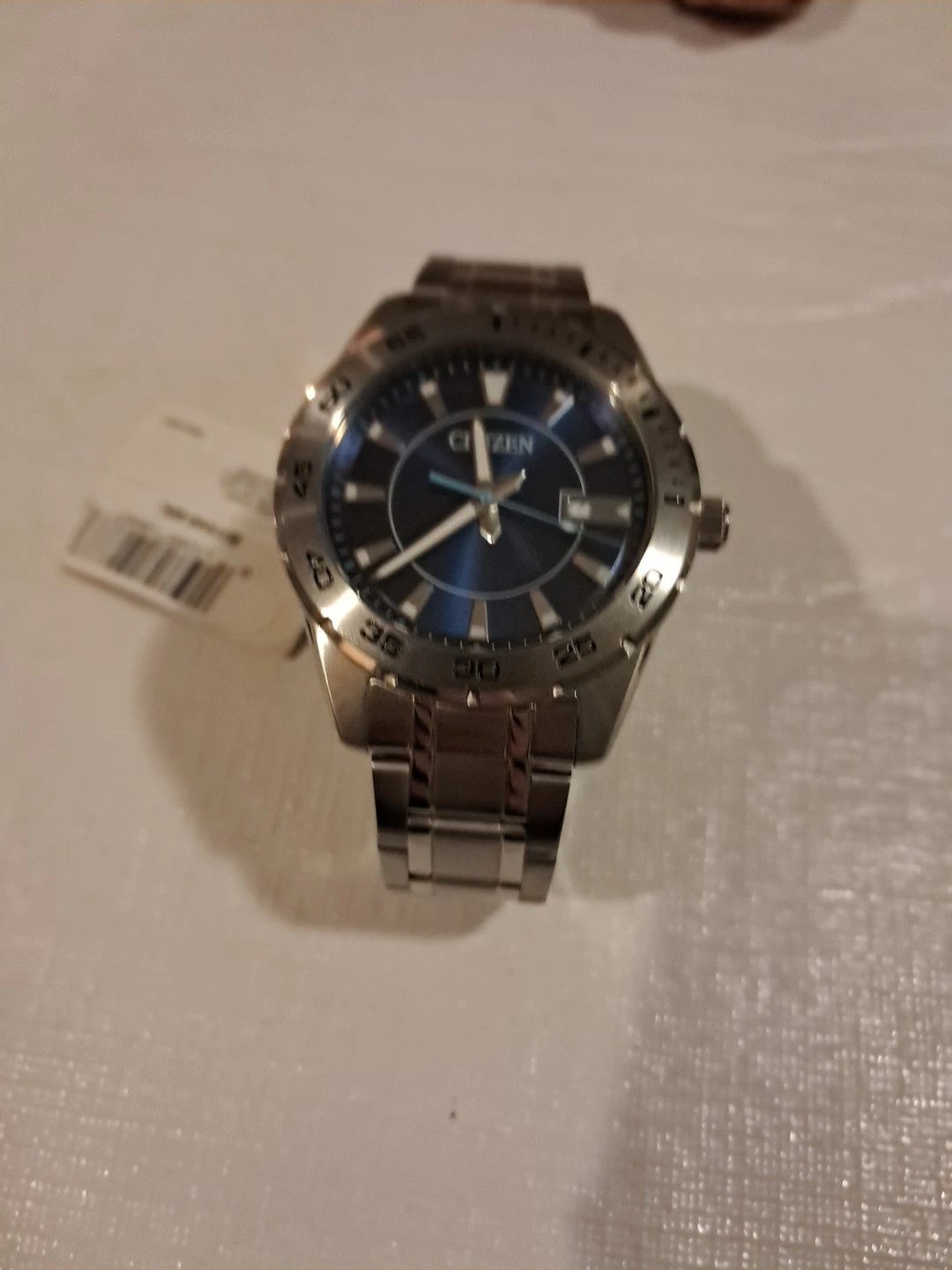 Citizen Quartz SS-WR Men's Watch New With Tags BI1040-50L