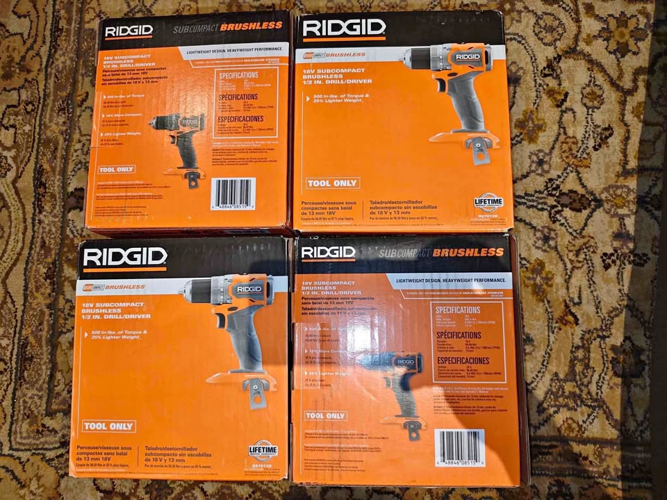RIDGID 18V Sub-Compact Drill/Driver (Tool-Only)
