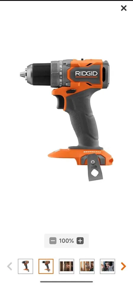 RIDGID 18V Sub-Compact Drill/Driver (Tool-Only) image indicator(5)