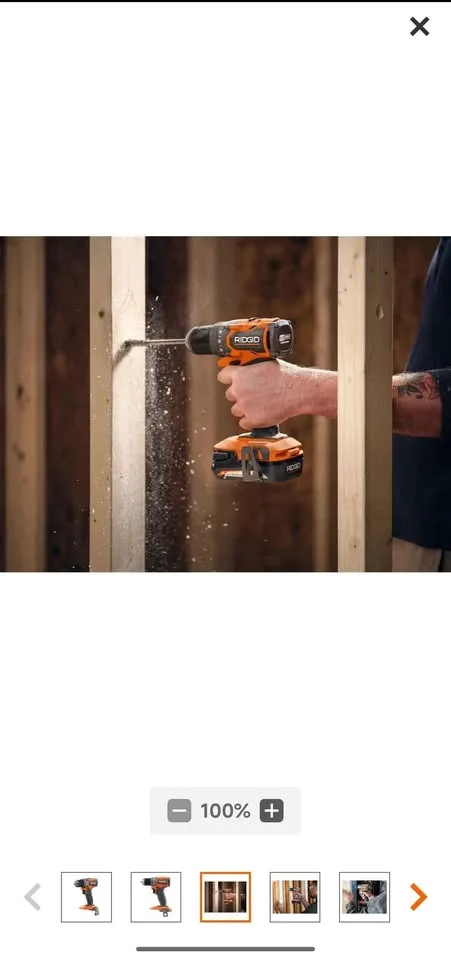 RIDGID 18V Sub-Compact Drill/Driver (Tool-Only) image indicator(6)