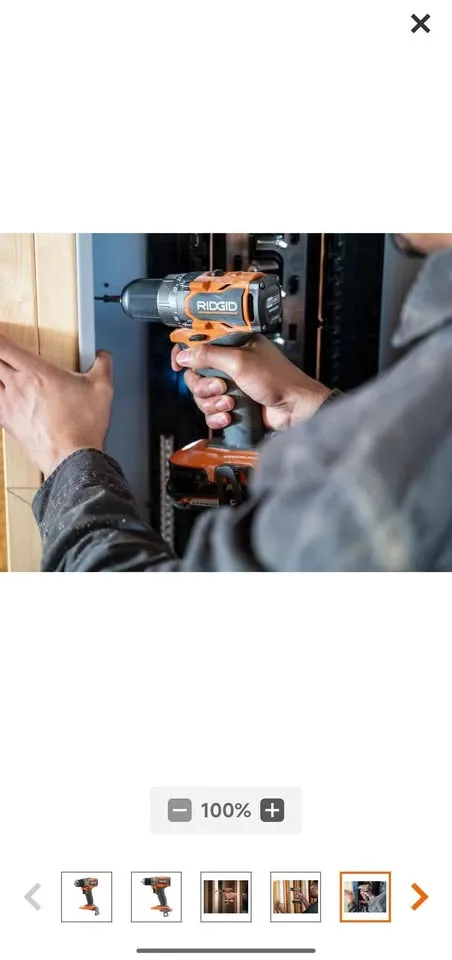 RIDGID 18V Sub-Compact Drill/Driver (Tool-Only) image indicator(7)