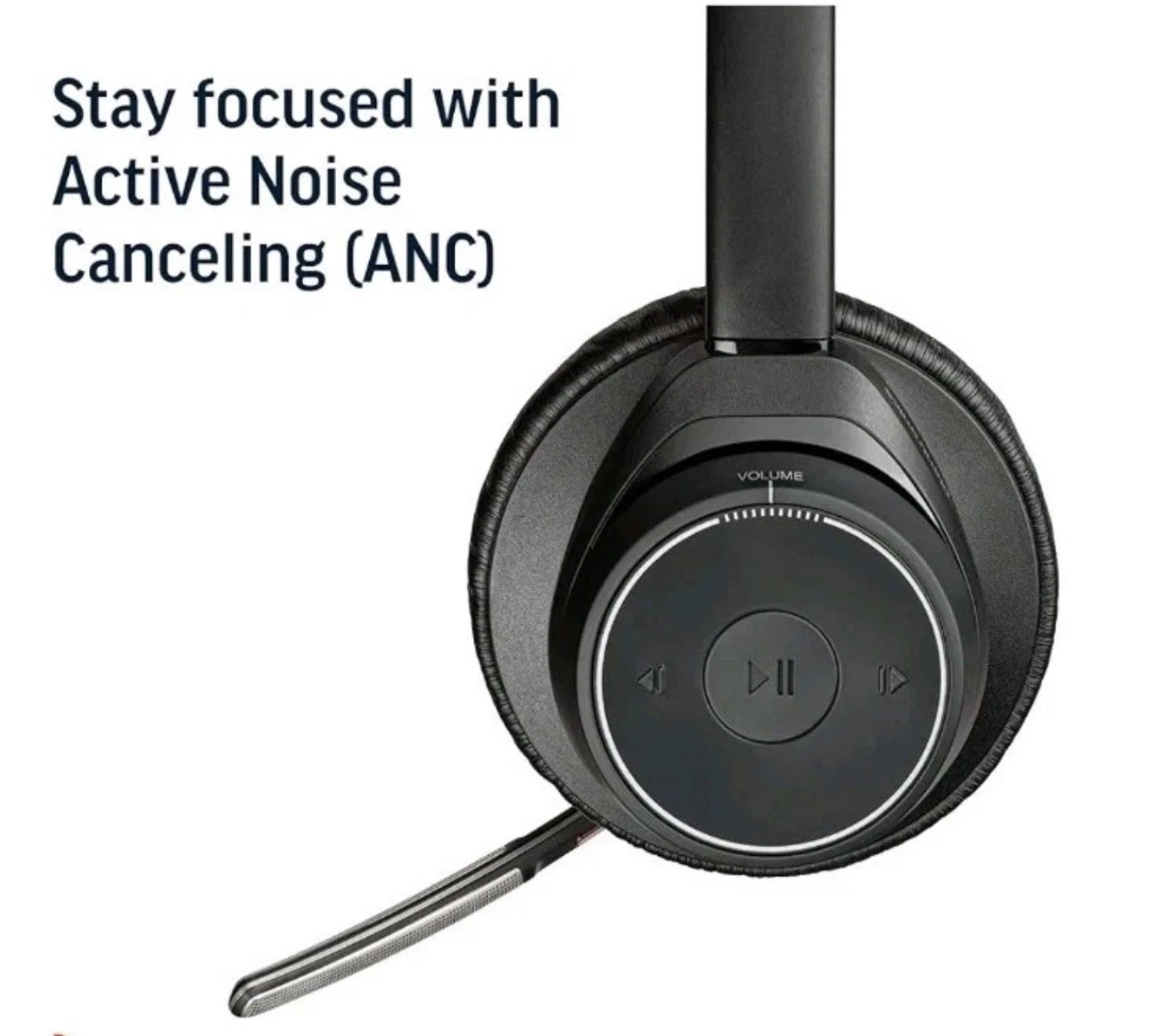 Plantronics Voyager Focus BT Headset - ANC, Boom Mic, Pouch - photo 2