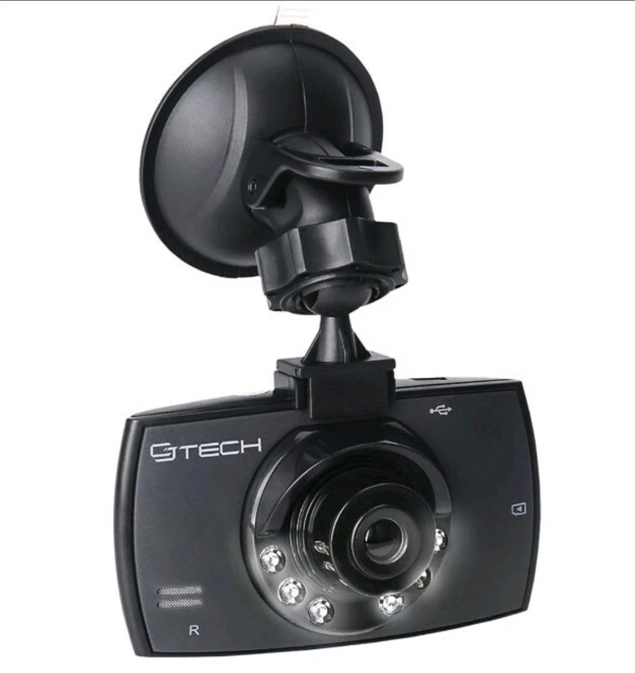 CJ TECH 1080HD Dash Camera w/ Night Vision, 2.4" LCD