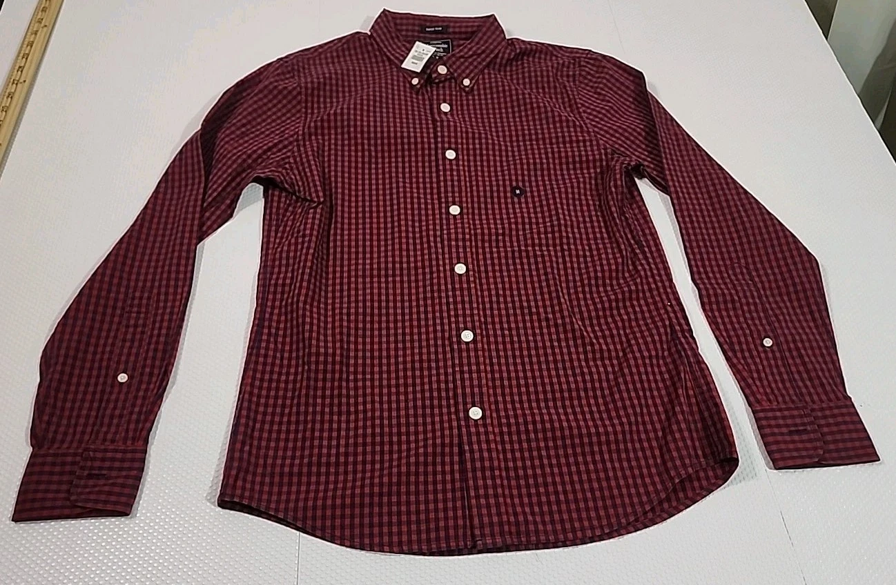 Abercrombie & Fitch Super Slim Stretch Shirt - Men's M