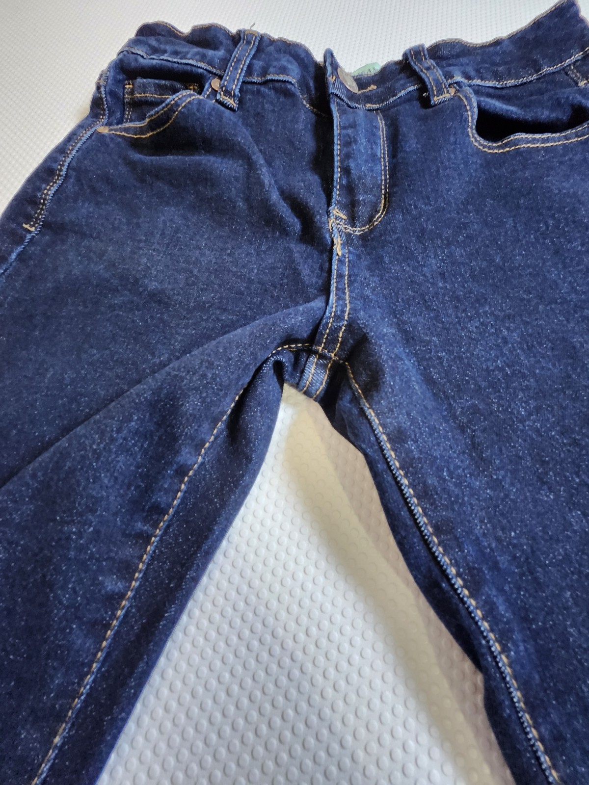 Women's High-Rise Dark Blue Flare Jeans - Wide Leg - photo 5