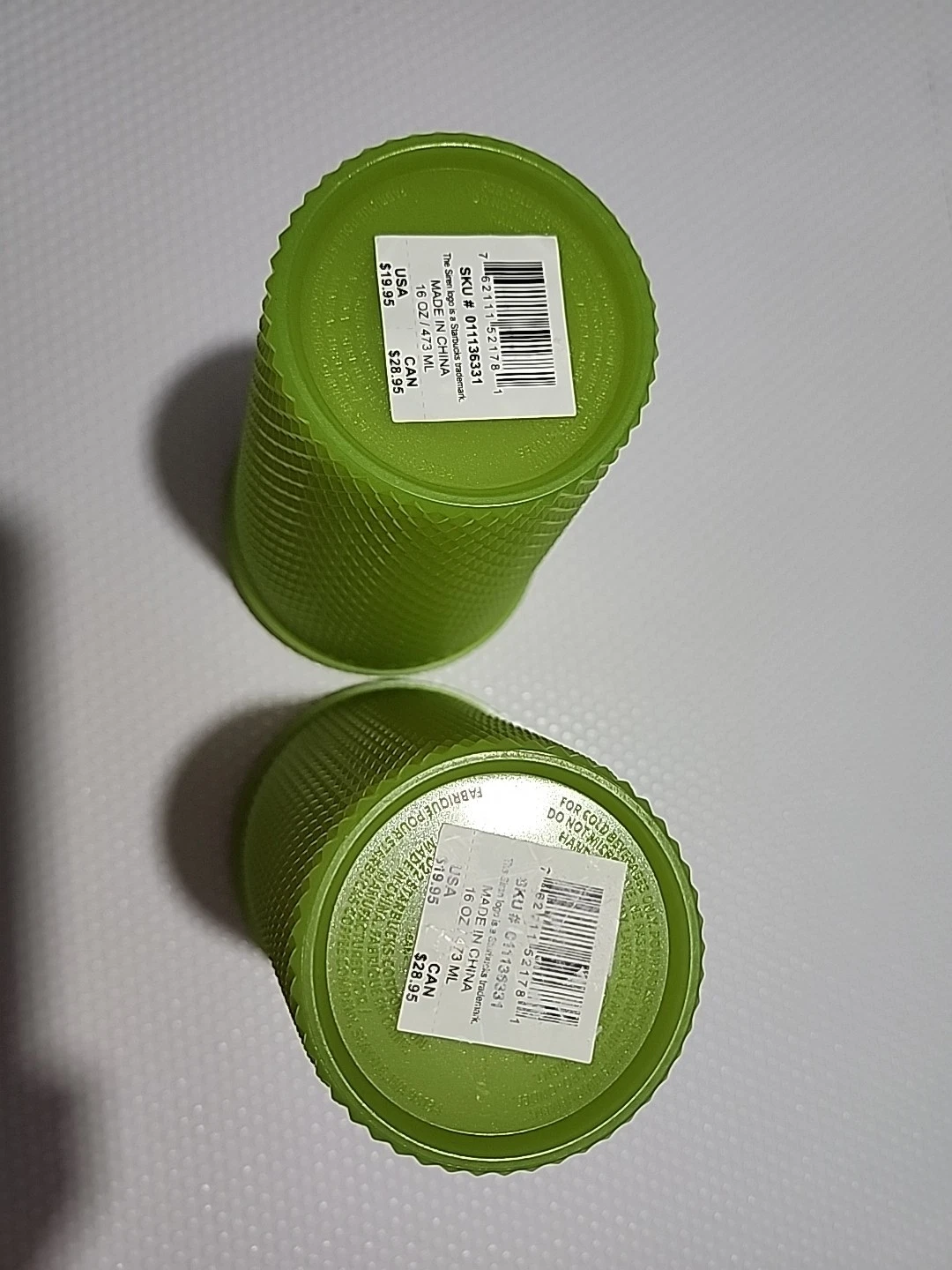 Starbucks Lemongrass Glow in the Dark Studded 16oz NEW - photo 4