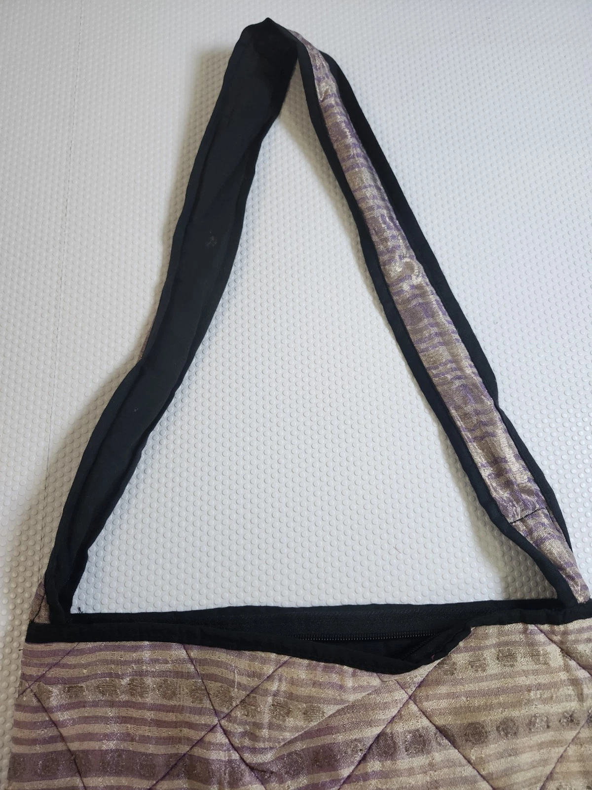 Embroidered Boho Crossbody Bag - Beige/Multicolor - photo 5